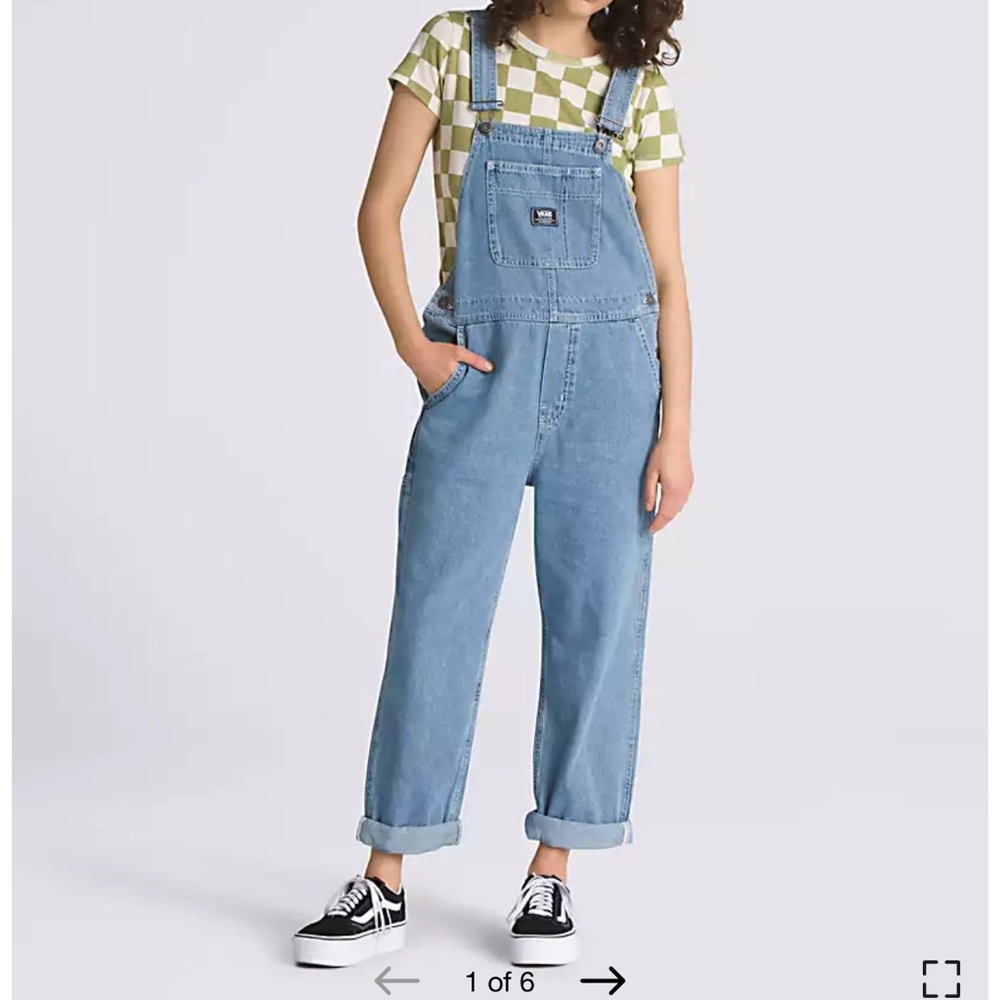 VANS GROUNDWORK DENIM OVERALLS